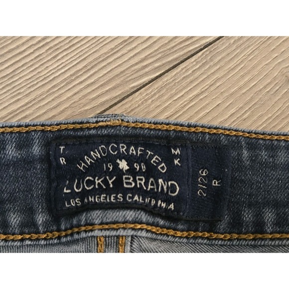 Lucky Brand Jeans Lolita Skinny Womens Size 2 / 26 Blue Pants - Picture 4 of 7